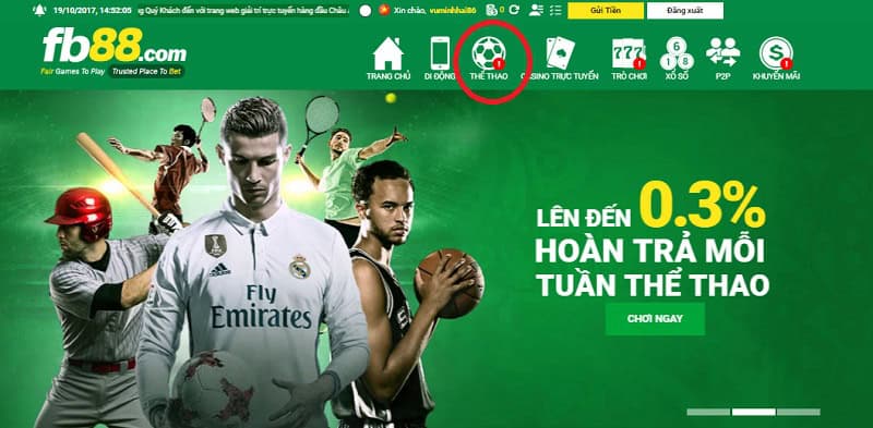 FB88 - Trải Nghiệm Cá Cược Thể Thao Đỉnh Cao