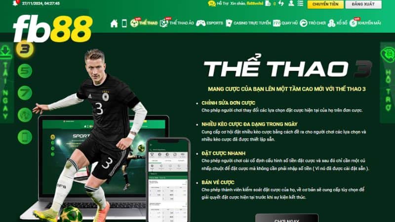 FB88 - Trải Nghiệm Cá Cược Thể Thao Đỉnh Cao